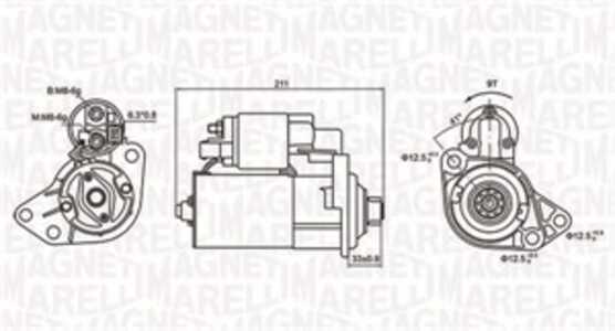 Startmotor, audi,ford,kia,seat,skoda,vw, 020911023F, 020911023H, 020911023S, 020911023T, 1072156, 95VW11000BA, 95VW11000BB, 95V