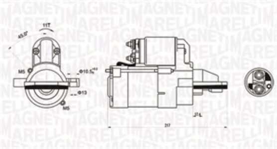 Startmotor, ford mondeo iii, mondeo sedan iii, mondeo turnier iii, 1S7U11000AB