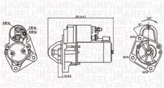 Startmotor, ford fiesta v, ka, ka van, street ka, 1149703, 1309581, 1564732, 2S6U11000DA, 2S6U11000DB, 2S6U11000DC, 4S6911000AA