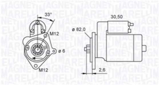 Startmotor, audi,seat,skoda, 03G911023