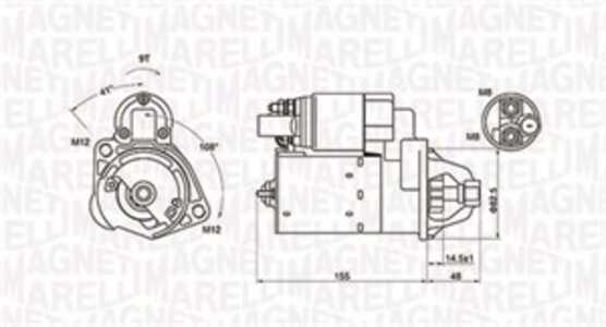 Startmotor, audi,seat,skoda, 06B911023A