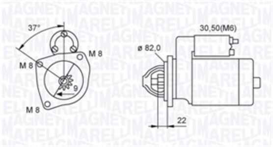 Startmotor, citroën,fiat,peugeot, 51779086, 51832958, 55779086, 5802FQ