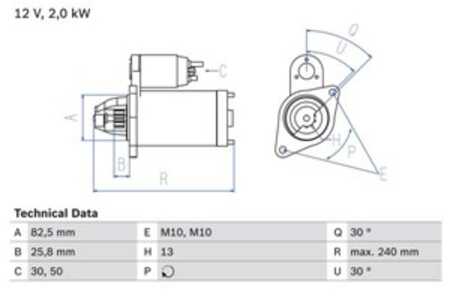 Startmotor, mercedes-benz, 646 906 00 00 80, 646 906 00 00, A 646 906 00 00 80, A 646 906 00 00