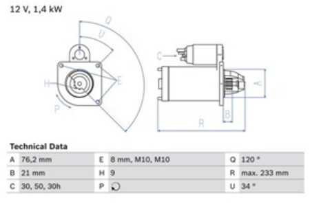 Startmotor, bmw, 12 41 1 712 937, 12 41 1 740 374, 12 41 1 740 379, 12 41 2 344 247