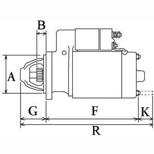 Startmotor, suzuki vitara, 31100-61MA0, M000TD0672ZE, M0TD0672ZE