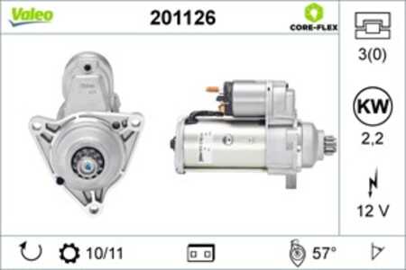 Startmotor, vw transporter buss iv, transporter flak/chassi iv, transporter skåp iv, 02B911023A, 02B911023AX, 2B911023A, 2B9110