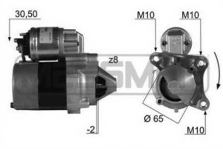 Startmotor, nissan,renault, 23300-00QAA, 82 00 049 826, 82 00 082 782