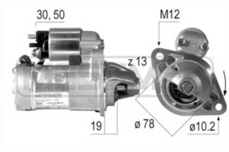 Startmotor, honda,opel,vauxhall, 09 512 659, 12 02 591, 62 02 000, 62 02 043, 62 02 103, 8-97189-118-0, 8-97189-118-1, 8-97386-