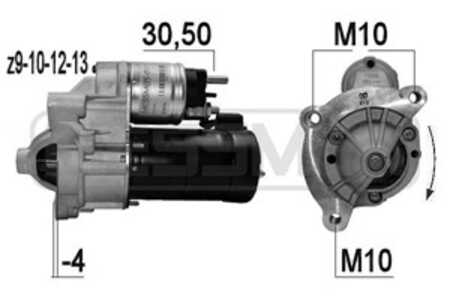 Startmotor, citroën,fiat,lancia,peugeot, 1342792080, 5802 CY, 5802 W5, 5802 W8, 5802 W9, 71716563, 71719608, 71719609, 71723362