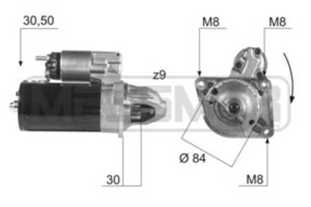 Startmotor, iveco,renault trucks, 1516689R, 2994100, 2995990, 42498717, 500059592, 500307724, 50408688, 504086888, 504201467, 6