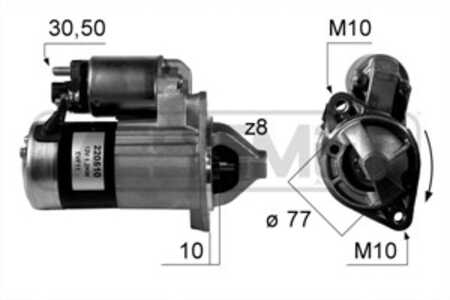 Startmotor, hyundai i30, i30 kombi, kia cee'd halvkombi, cee'd sw, pro cee'd, 36100-23070, 36100-23071