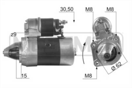 Startmotor, fiat,lancia,seat, 127908000AX, 3914191, 3915113, 4229114, 4401806, 46231500, 46231504, 46231505, 46406970, 46432301