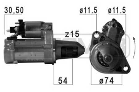 Startmotor, mercedes-benz, 2 7 090 600 26 80, 2 7 090 607 00 80, 270 906 00 26, 270 906 07 00, 6 4 590 603 00 80, 6 4 590 608 0