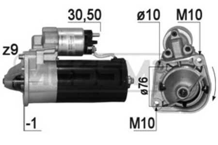 Startmotor, volvo, 30658567, 3803646, 8602355, 8602818, 9496882