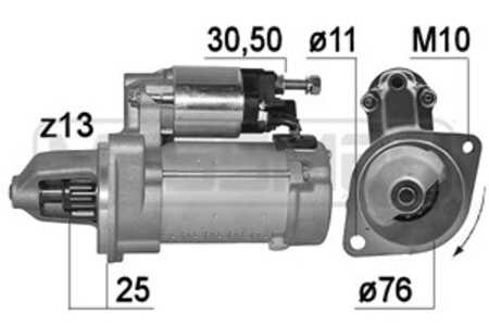 Startmotor, bmw, 12 41 7 631 558, 12 41 7 631 559