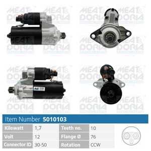 Startmotor, skoda octavia ii, octavia combi ii, superb ii, superb kombi ii, 02E 911 023 H, 02E 911 023 HX, 02E 911 023 LX