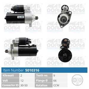 Startmotor, audi a2, seat arosa, inca, vw lupo i, polo, polo iii, 085 911 023A, 085 911 023K