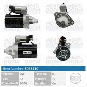 Startmotor, hyundai i10 i, i20 i, 36100-03100, 36100-03200