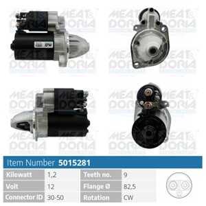 Startmotor, daewoo,mercedes-benz,ssangyong, 004 151 69 01, 0041516901, 0051510601, 069 911 023G, 151 6657 R, A0041516901, A0051