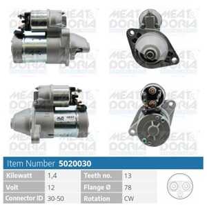 Startmotor, honda,opel,vauxhall, 01202591, 06202000, 06202043, 06202103, 093169014, 093174028, 093174034, 09512659, 097189118, 