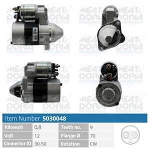 Startmotor, smart city-coupe, 0003188V004, 0003188V005, 0003188V006, 0003188V007, 0003188V008, 0051510701, 166151000180, 166151