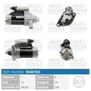 Startmotor, toyota yaris, yaris verso, 28100-21020, 28100-21021, 28100-21030, 28100-21031