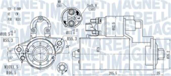 Startmotor, vw touareg, 059911023S, 059911023SX, 059911024J