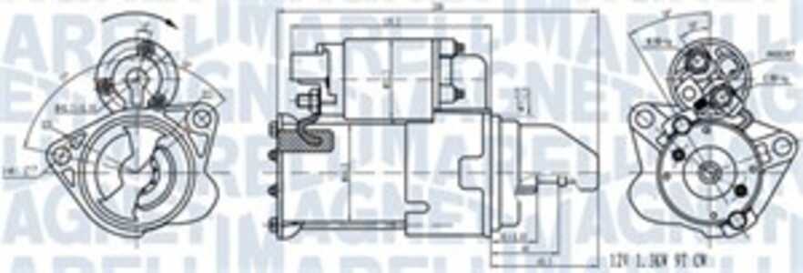 Startmotor, opel insignia a, insignia a sedan, insignia a sports tourer, saab 9-3, 9-3 cabriolet, 9-3 kombi, 9-5, 12609317, 555