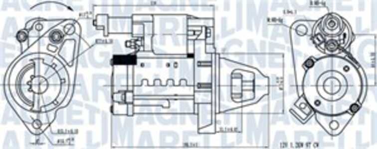 Startmotor, honda civic ix, civic sedan ix, civic tourer ix, cr-v iv, 31200R1AG51