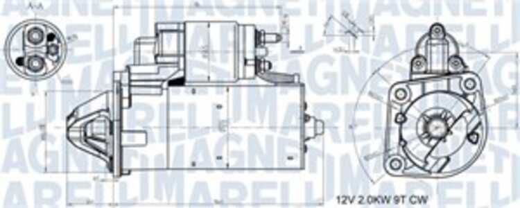 Startmotor, ford galaxy ii, mondeo iv, s-max, 1253808, 1387092, 1480550, 1564725, 1671579, 1728770, 1756792, 1756794, 4M5T11000