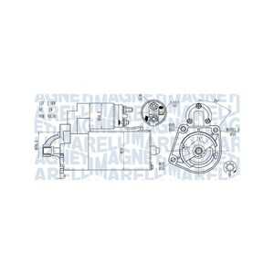 Startmotor, volvo c70 cabriolet ii, s40 ii, s60 i, s80 i, s80 ii, v60 i, v70 ii, v70 iii, xc60 suv i, xc70 ii, 30658567, 307244