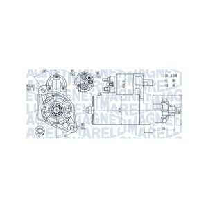 Startmotor, vw touareg, 070911023B