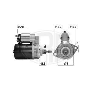 Startmotor, vw transporter t3 buss, transporter t3 flak/chassi, transporter t3 skåp, 091 911 023 A, 091 911 023 AX, 091 911 023