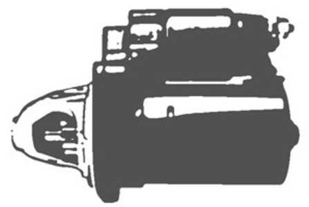 Startmotor, toyota hiace buss iv, hiace skåp iv, land cruiser 90, 28100-67070