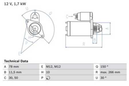 Startmotor, mercedes-benz, 003 151 79 01 80, 003 151 79 01, 004 151 37 01 80, 004 151 37 01, 004 151 78 01 80, 004 151 78 01, A