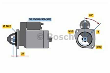 Startmotor, bmw 3 [e46], 3 touring [e46], 5 [e39], 5 touring [e39], 12 41 2 247 063, 12 41 2 249 295, 12 41 4 496 934