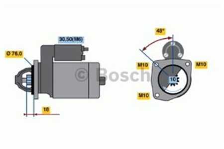 Startmotor, ford fiesta iv, fiesta skåp/stor limousine, focus i, focus sedan i, focus skåp / kombi i, focus turnier i, 1133994,