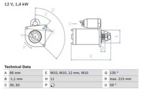 Startmotor, renault, 82 00 741 476