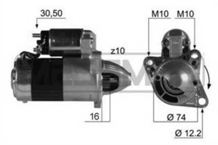 Startmotor, ford usa,kia,mazda, 0K956-18400, 0K956-18400B, 7700794292, 8671015069, F214-18400-A, F2D4-18400, F2D4-18400-A, F505