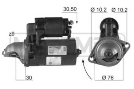 Startmotor, alfa romeo 145, 146, 33, 33 sportwagon, 547199, 60537529, 605375290, 60562974, 605629740