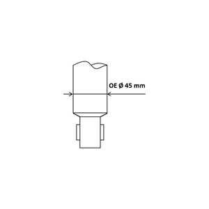 Stötdämpare, Bakaxel, vw caddy california camper v, caddy minibus,  minivan v, caddy skåp/stor limousine v, 3R3513031, 3R351303