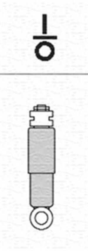 Stötdämpare, Bakaxel, mercedes-benz c-klass [w203], c-klass coupé [cl203], c-klass t-model [s203], clc-klass [cl203], 203 326 1