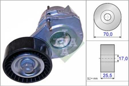 Sträckare, flerspårsrem, chevrolet,opel,vauxhall, 13 40 266, 1340266, 55484503, 55565570, 6 36 592, 636592