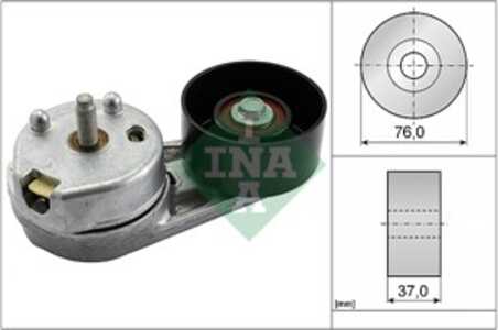 Sträckare, flerspårsrem, land rover range rover iii, range rover sport i, LHP 500100, LHP500100, LHP500110