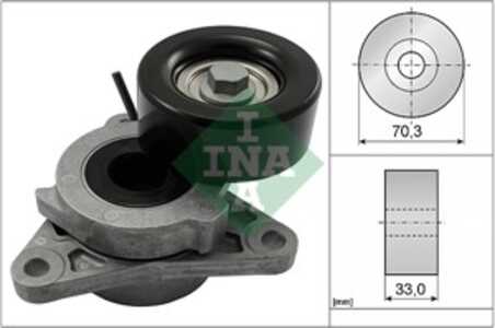 Sträckare, flerspårsrem, infiniti ex, fx, m, q70, qx50 i, qx70, nissan np300 navara, np300 navara flak/chassi, pathfinder iii, 