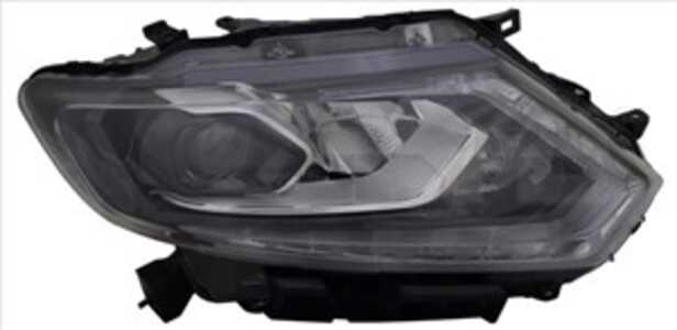 Strålkastare, Höger, nissan x-trail iii, 260104CC5C, 26010-4CC5C, 260104CC6C, 26010-4CC6C, 260254CC5C, 26025-4CC5C, 260254CC6C,