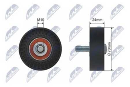 Styrrulle, drivrem/kilrem, ford,mazda, 1049577, 1114544, 1134084, 1318844, 98 BB 19A21 6AA, 98 BB 19A21 6AB, 98 BB 19A21 6AC, 9