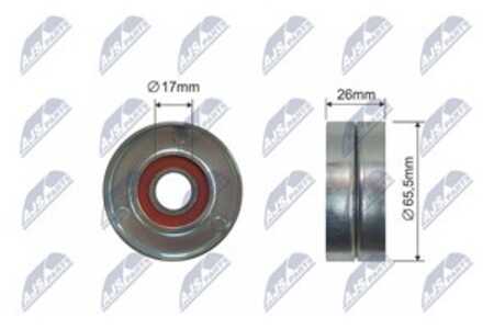 Styrrulle, drivrem/kilrem, audi,seat,skoda,vw, 03C 145 299 A, 03C 145 299 AC, 03C 145 299 AE, 03C 145 299 AF, 03C 145 299 G, 03