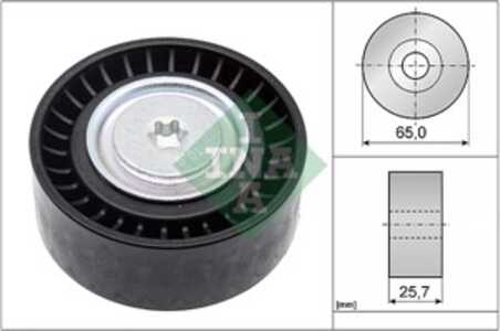 Styrrulle, drivrem, citroën,fiat,opel,peugeot,vauxhall, 12 04 186, 1204186, 16 114 232 80, 16 318 957 80, 16 393 677 80, 161142