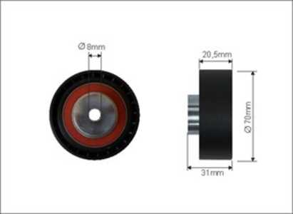 Styrrulle, drivrem, lotus,mg,rover, AHU 2625, AHU2625, CDU 1946, CDU1946, PQR 10027, PQR10027